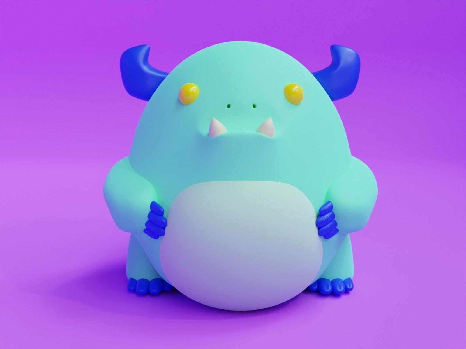 Buggaboo - A Tiny Monster Free 3D model_1
