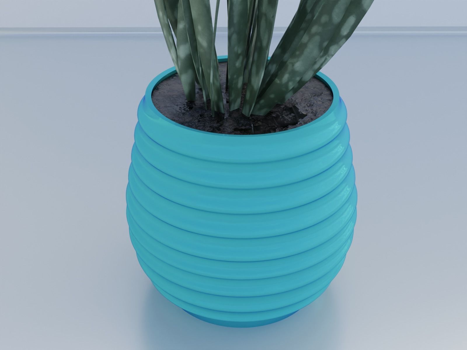 pot planter holder 10 3D print model_7