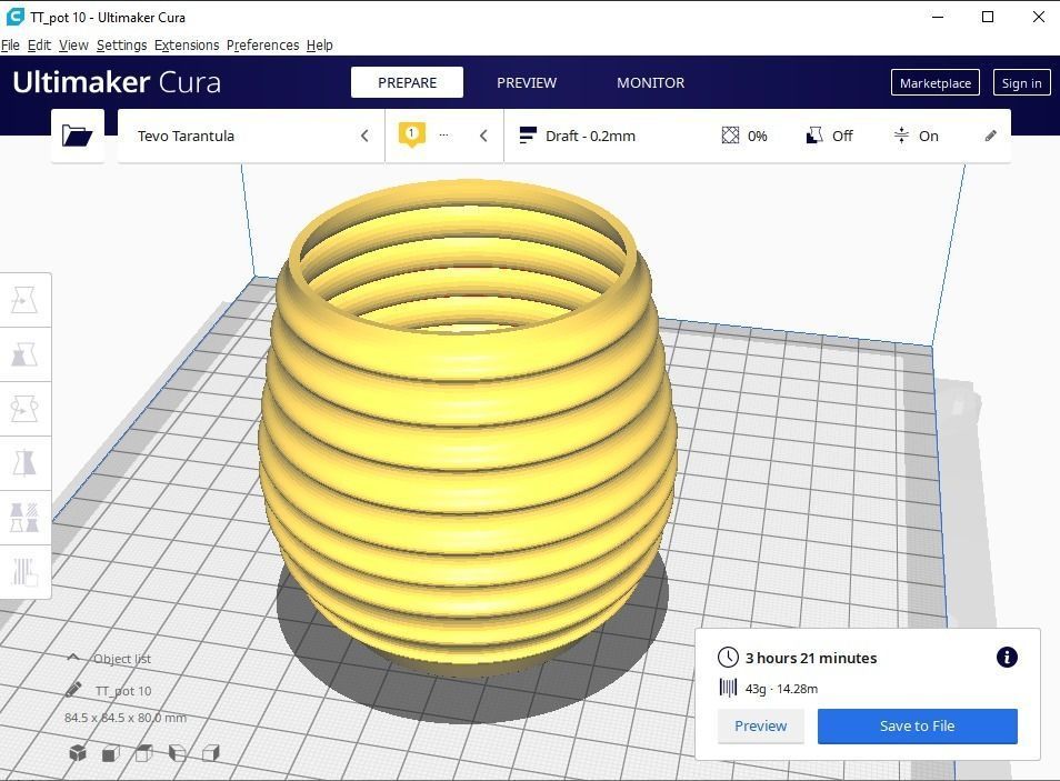 pot planter holder 10 3D print model_1