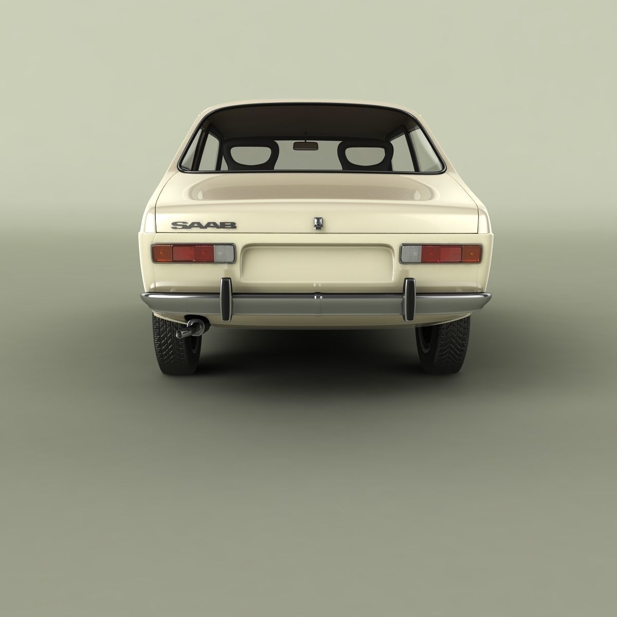 SAAB 99 3D model_3