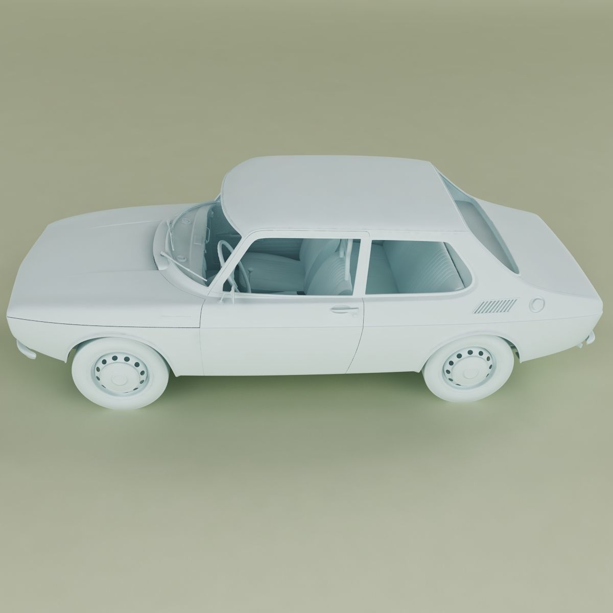 SAAB 99 3D model_11