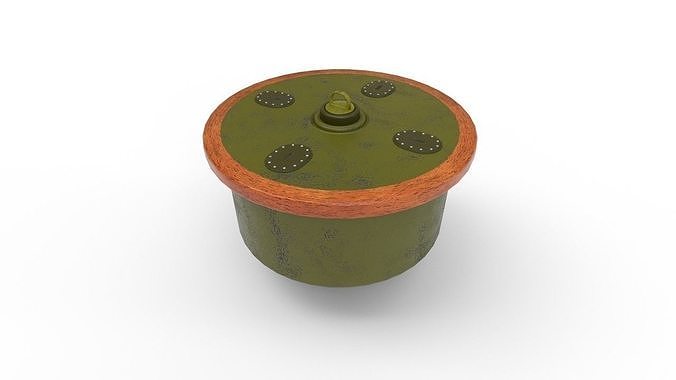 mooring buoy Free low-poly 3D model