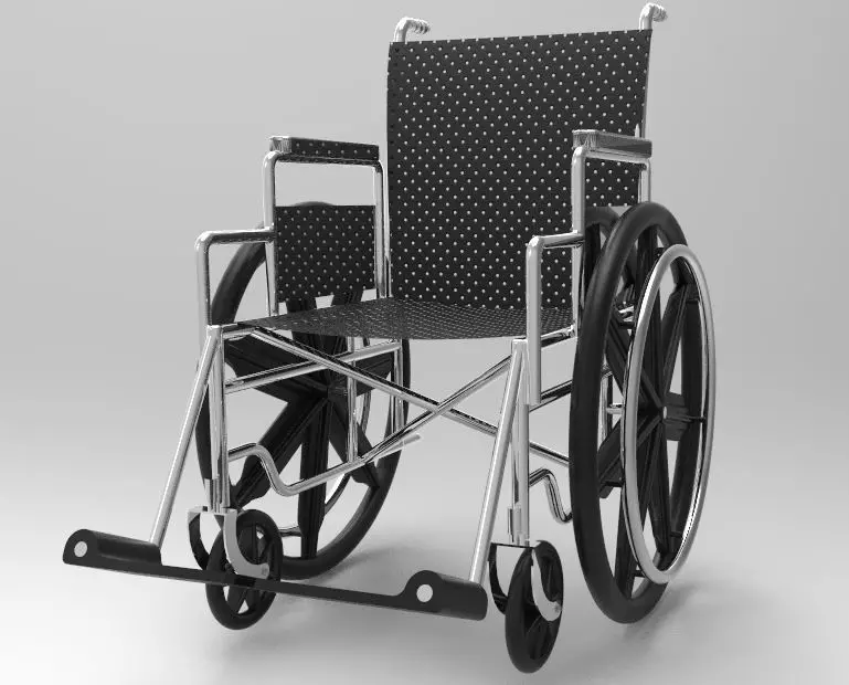 Wheelchair 3D model
