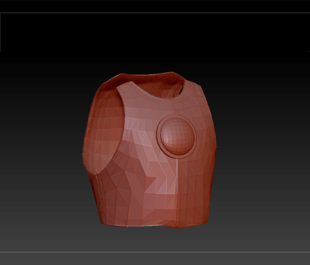 DT2 - Monkey King - Outer Body Armour Low-poly 3D model_6