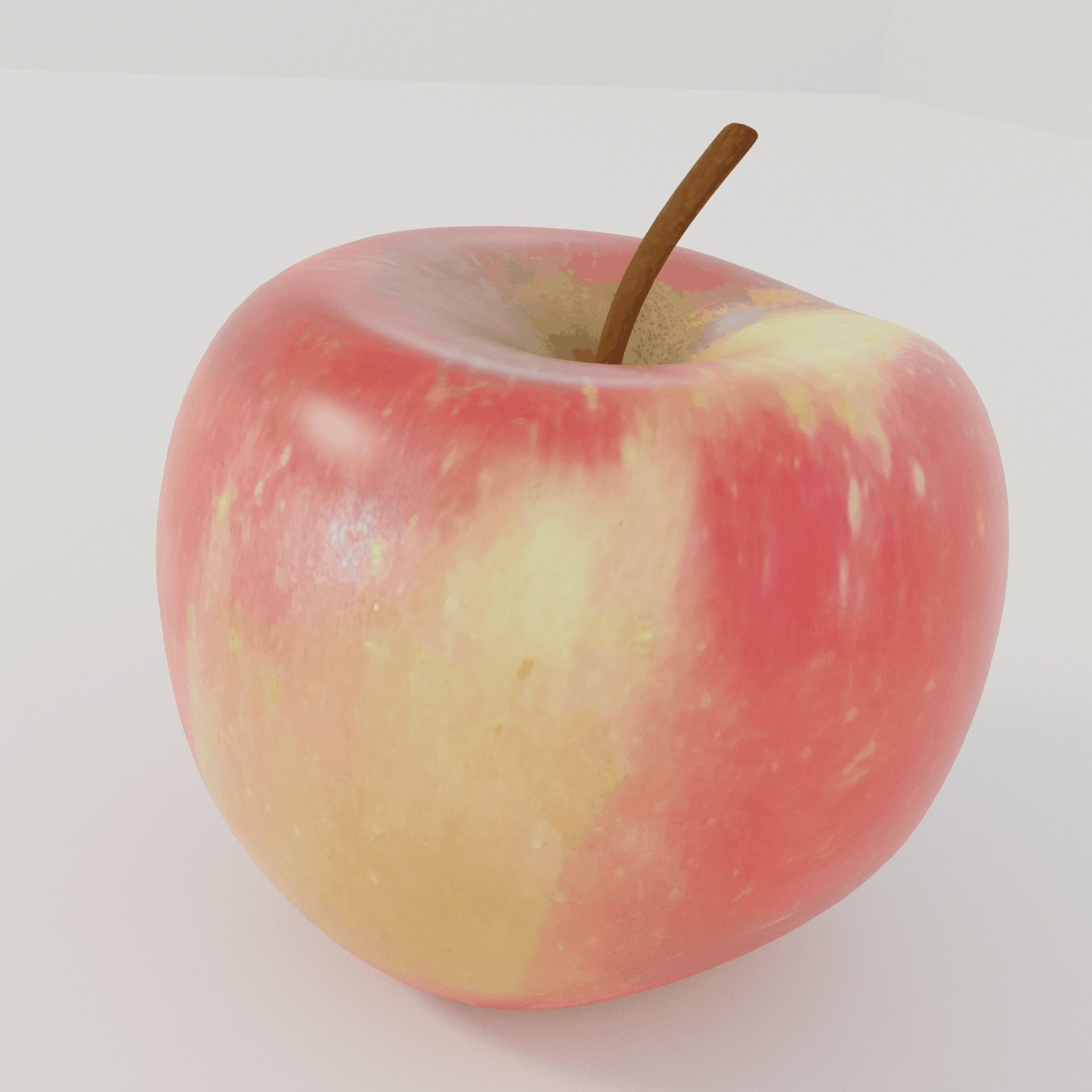 Apple 3D model_4