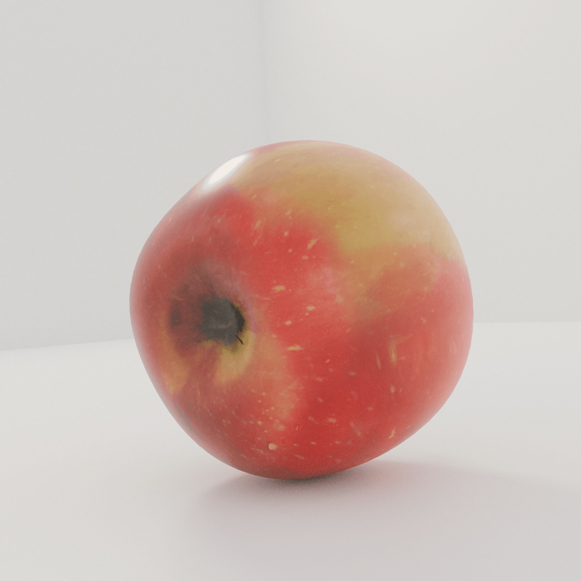 Apple 3D model_6