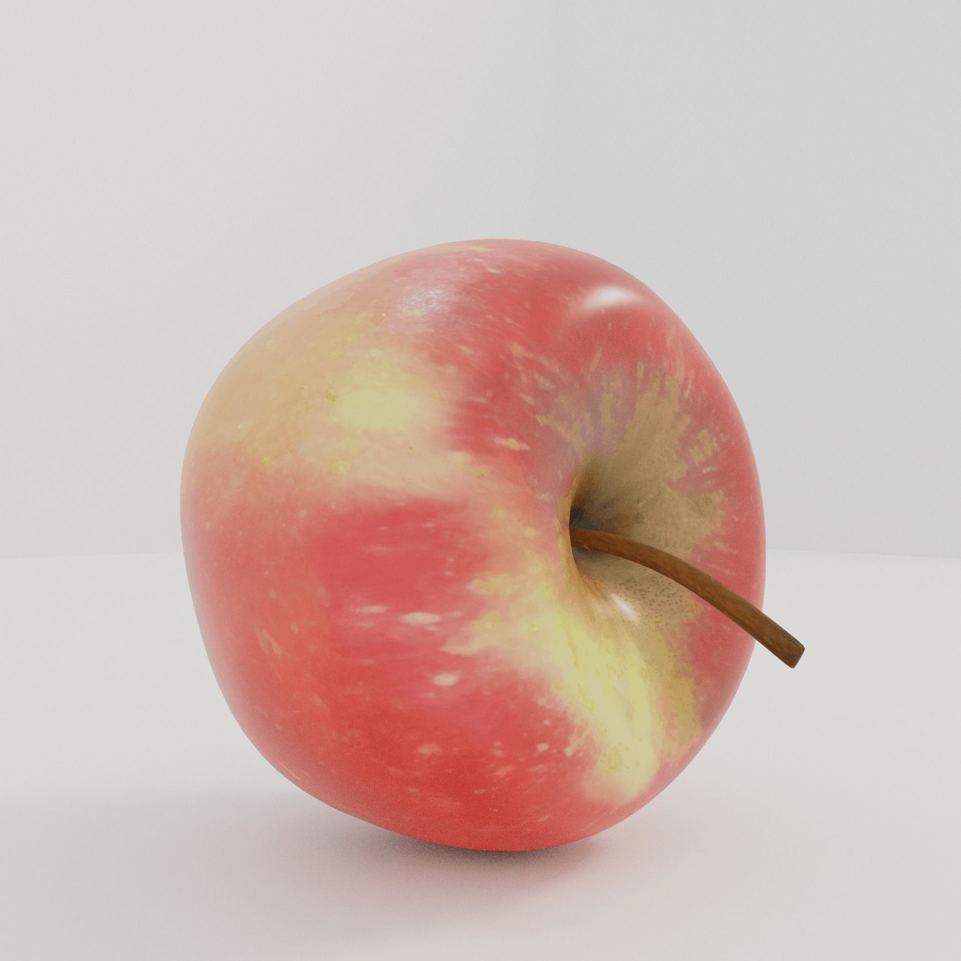 Apple 3D model_5