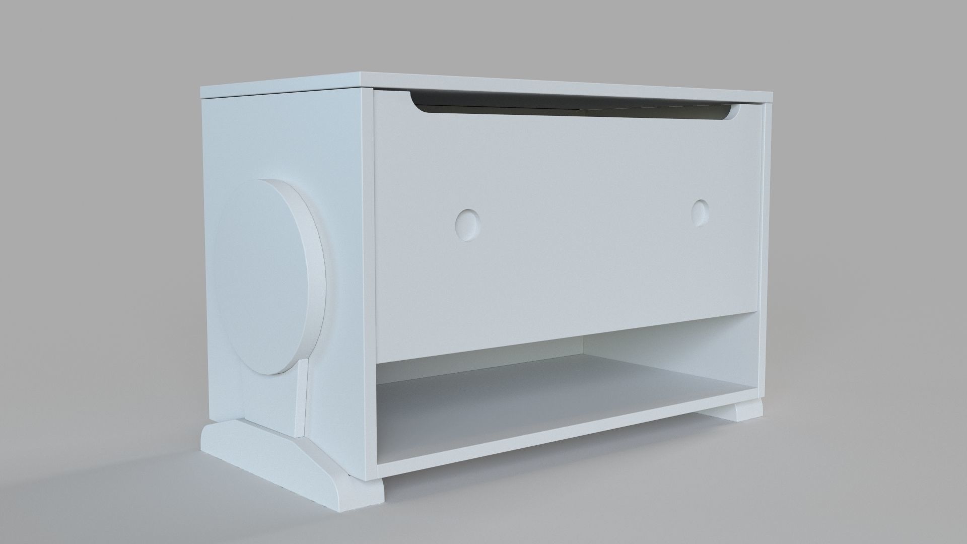 Robot Toy Box 3D model_1