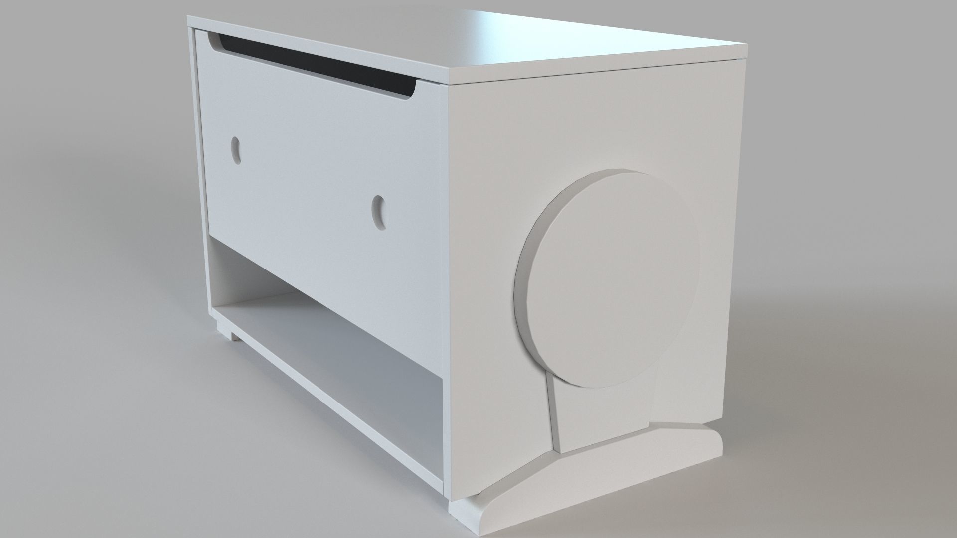 Robot Toy Box 3D model_3