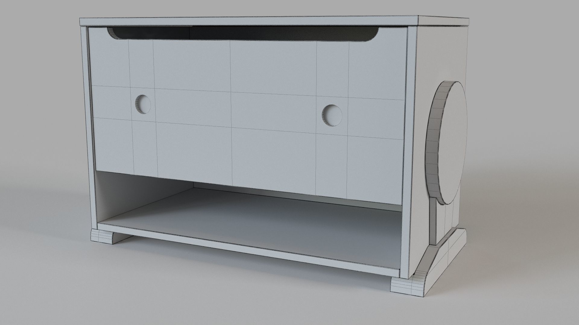 Robot Toy Box 3D model_4