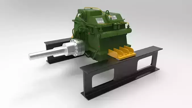 Gearbox engine 3D model