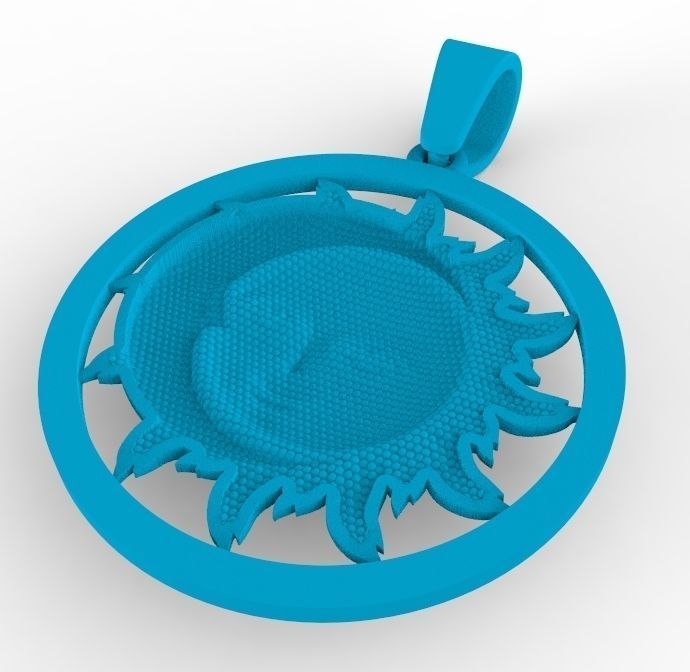 sun and moon 3D print model_8