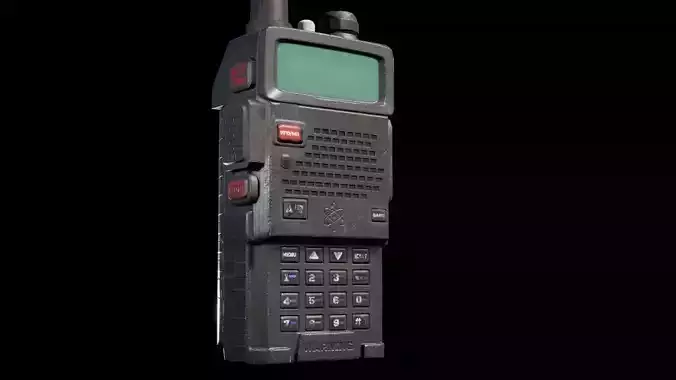 Walkie Talkie Lowpoly
