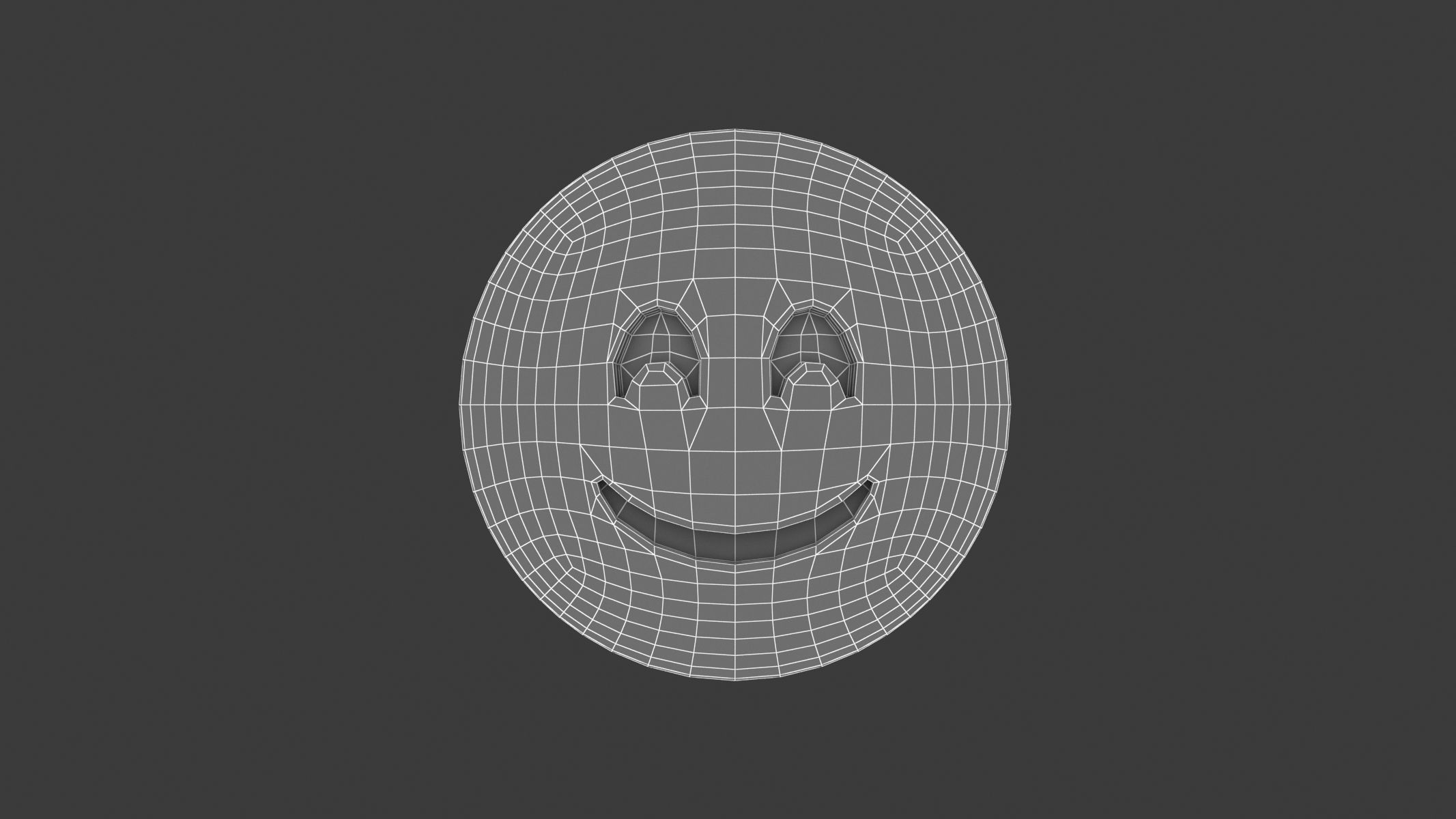 Apple Smiling Face with Smiling Eyes 3D model_5