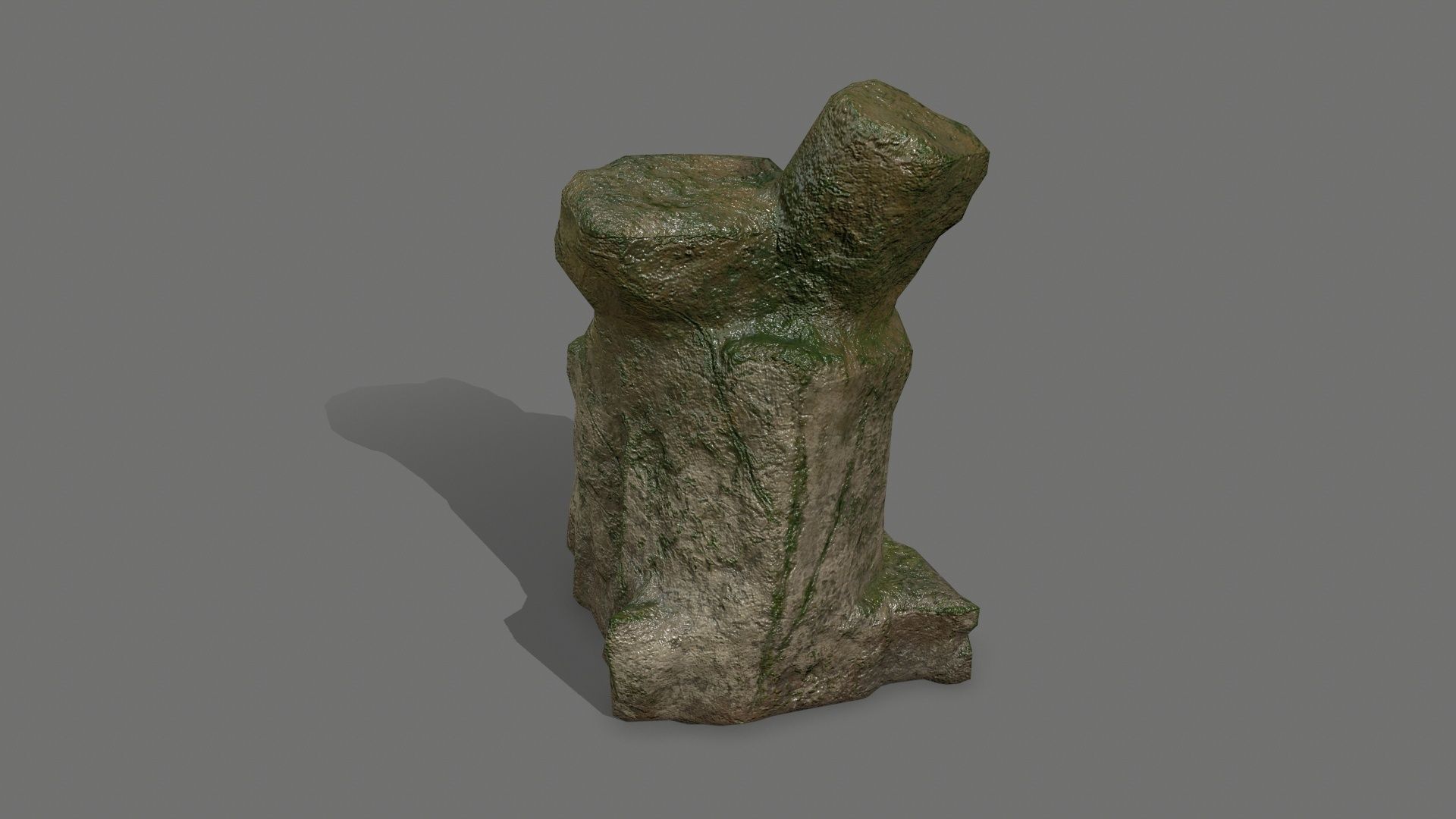 Rock Set Low-poly 3D model_15
