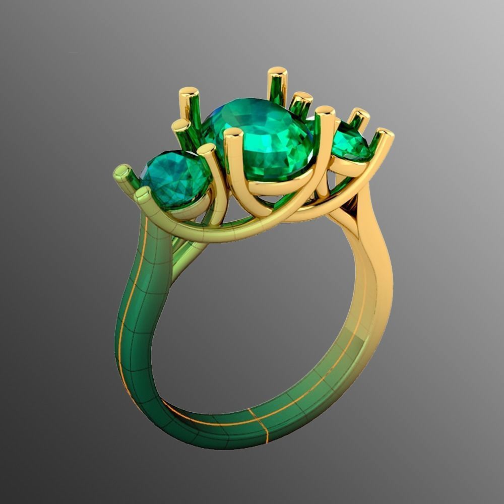 Ring pl34 3D print model_1