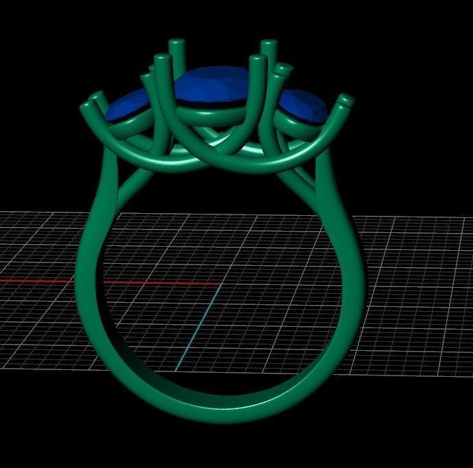 Ring pl34 3D print model_7