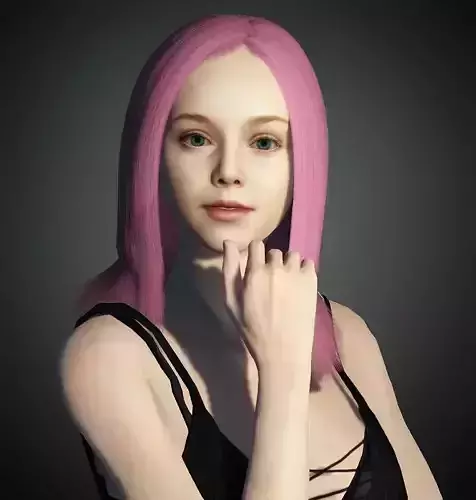 Unity Digital Human RH010 Free 3D model