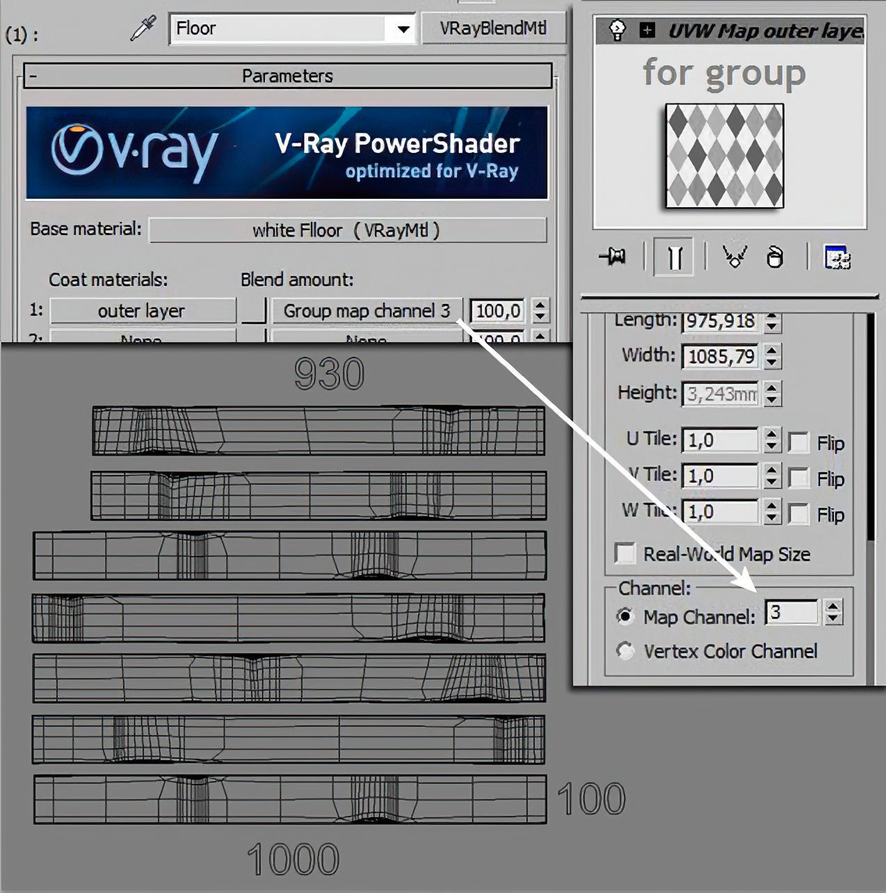Scandinavian floor set 1 3D model_3