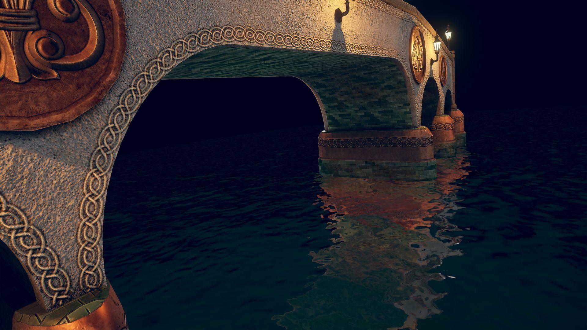 Bridge 7 of st michael Low-poly 3D model_6
