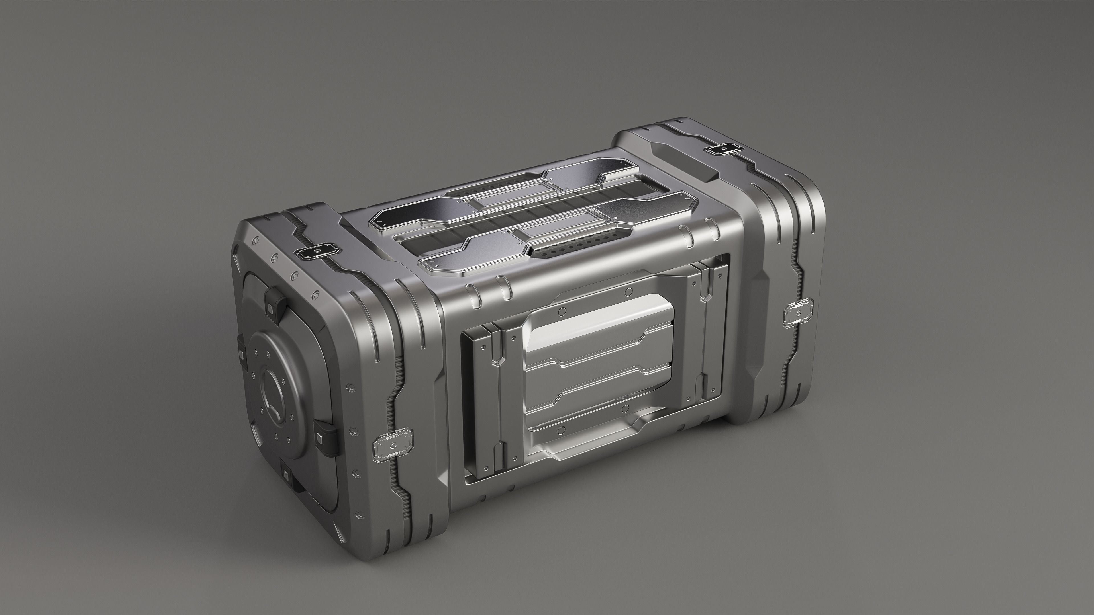 Sci-Fi Industrial Object 03 3D model_8