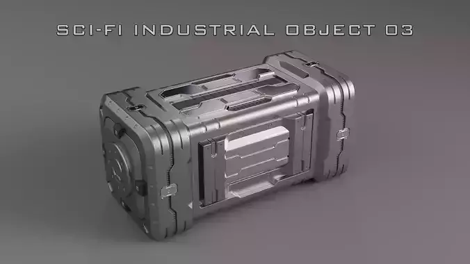 Sci-Fi Industrial Object 03 3D model