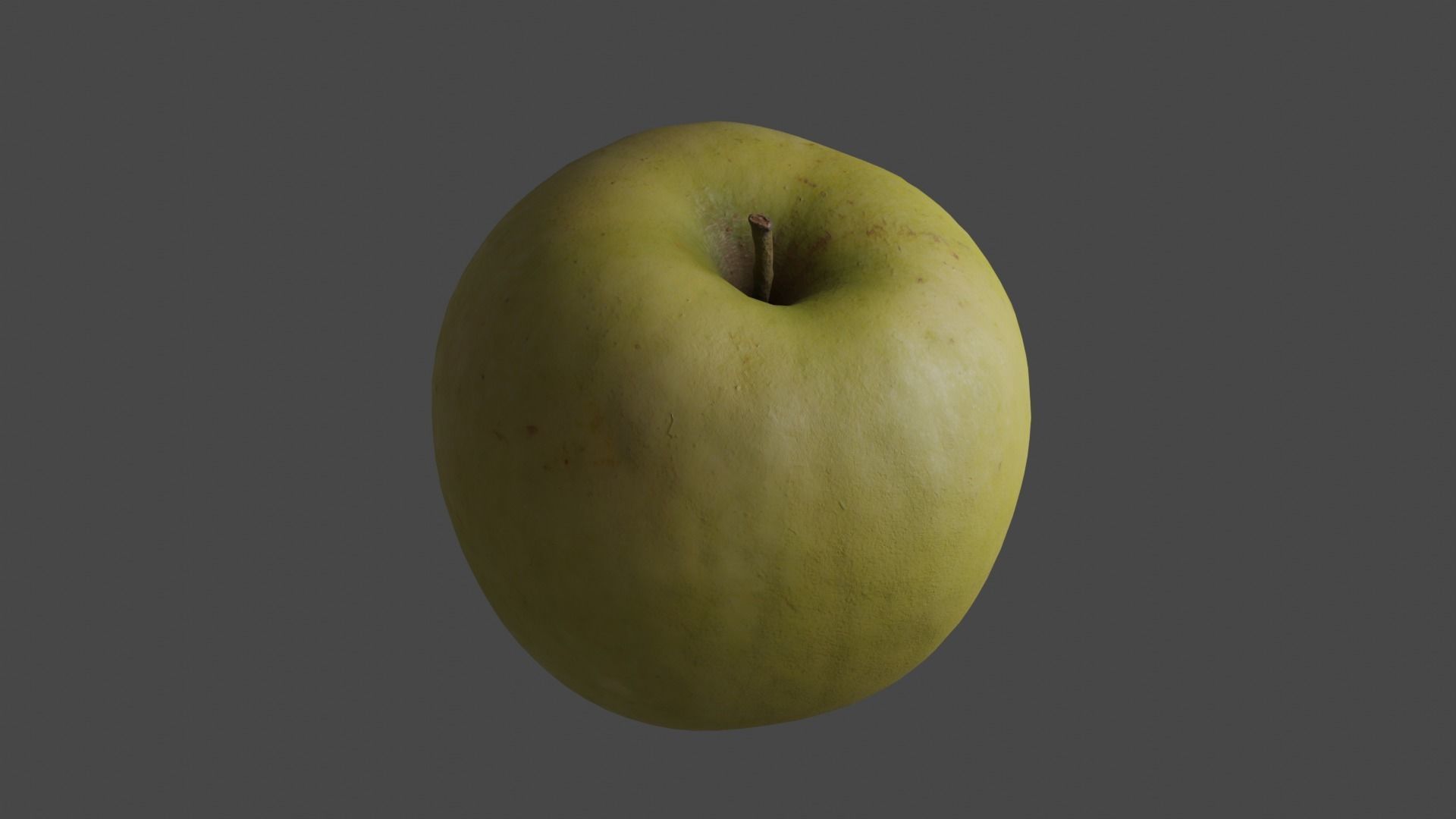 Apple 3D Model Free 3D model_1
