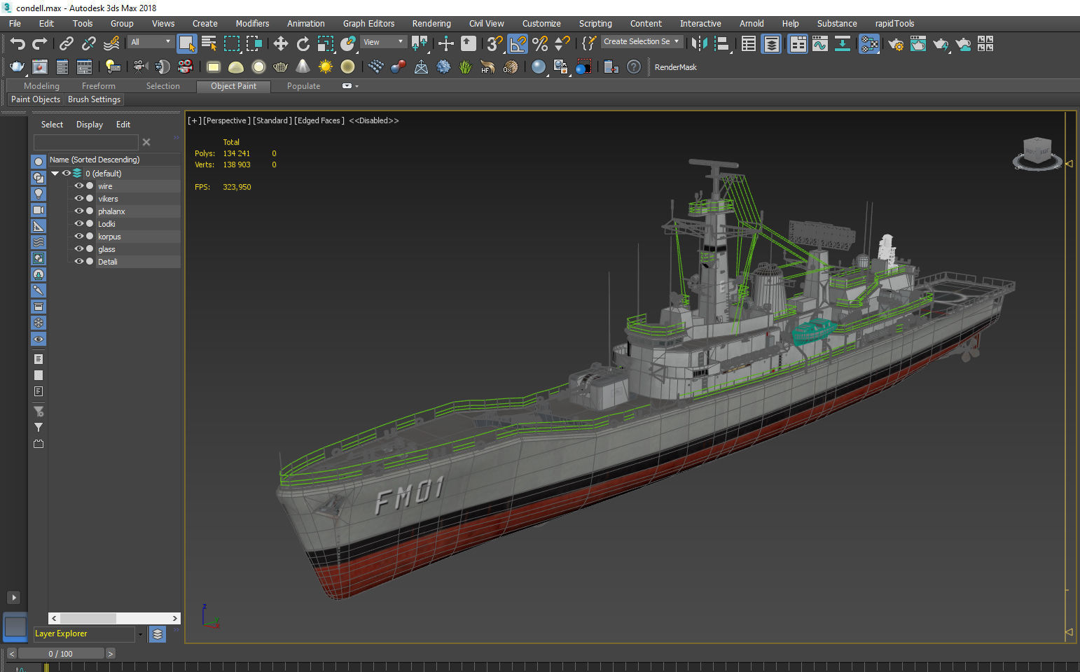 Condell class frigate 3D model_15