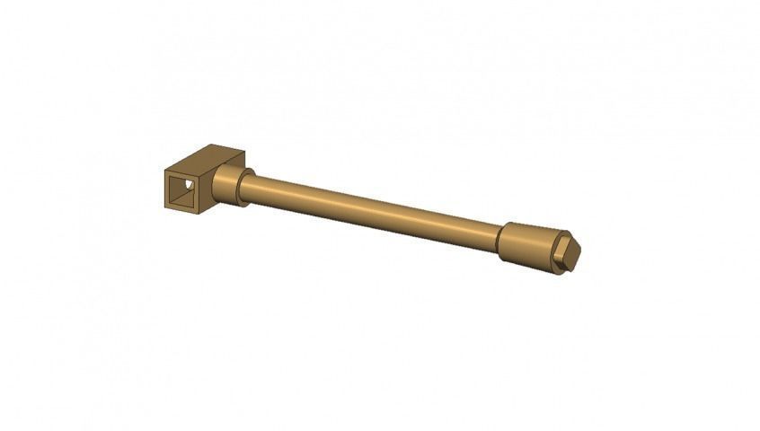 tank little model 3D print model_7