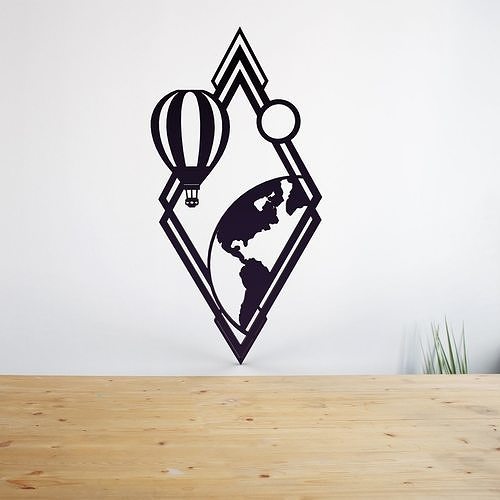  HORIZON WALL DECOR  3D print model