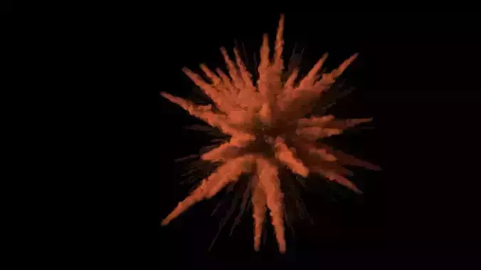 Dust Blowout VDB 3D model