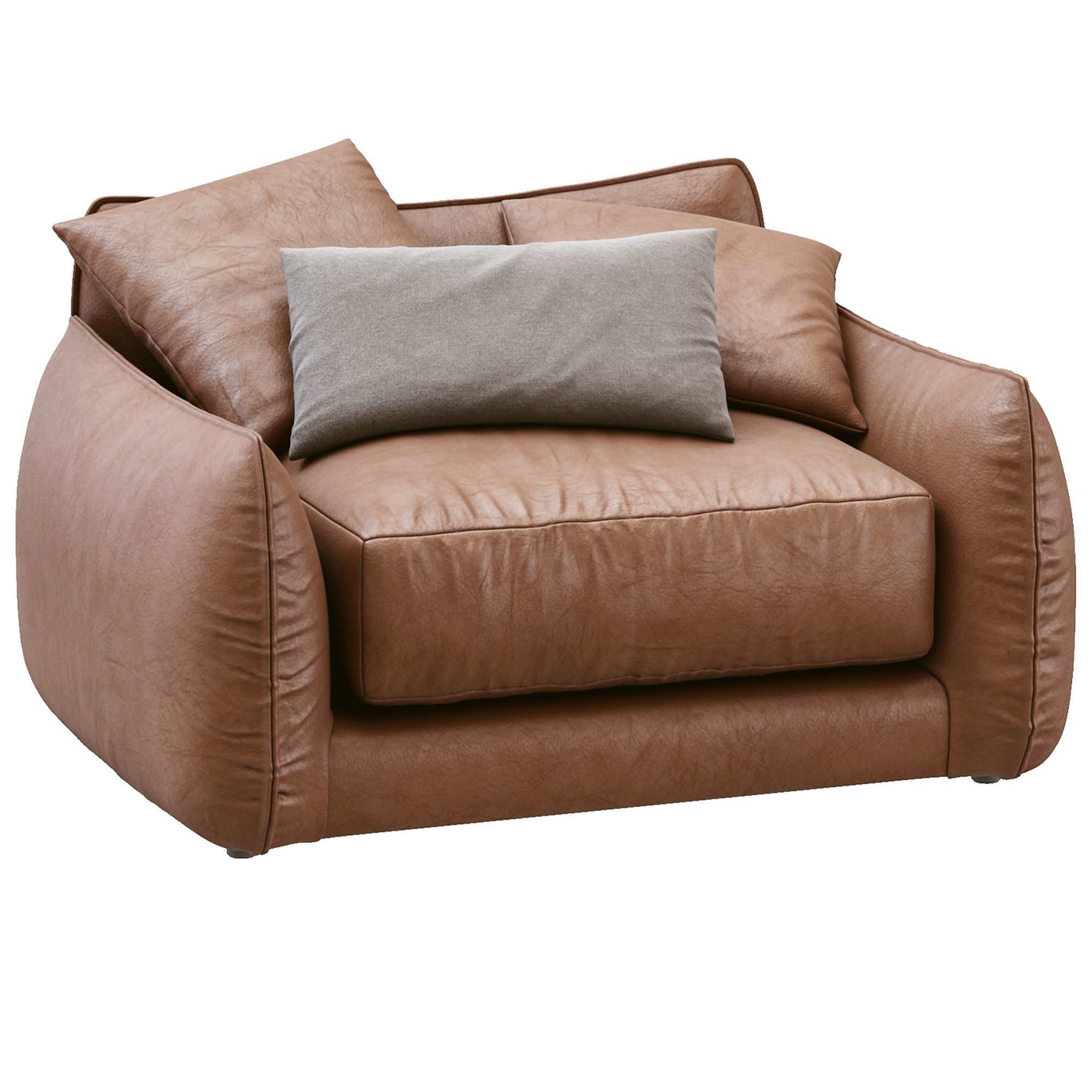 Armchair James  3D model_5