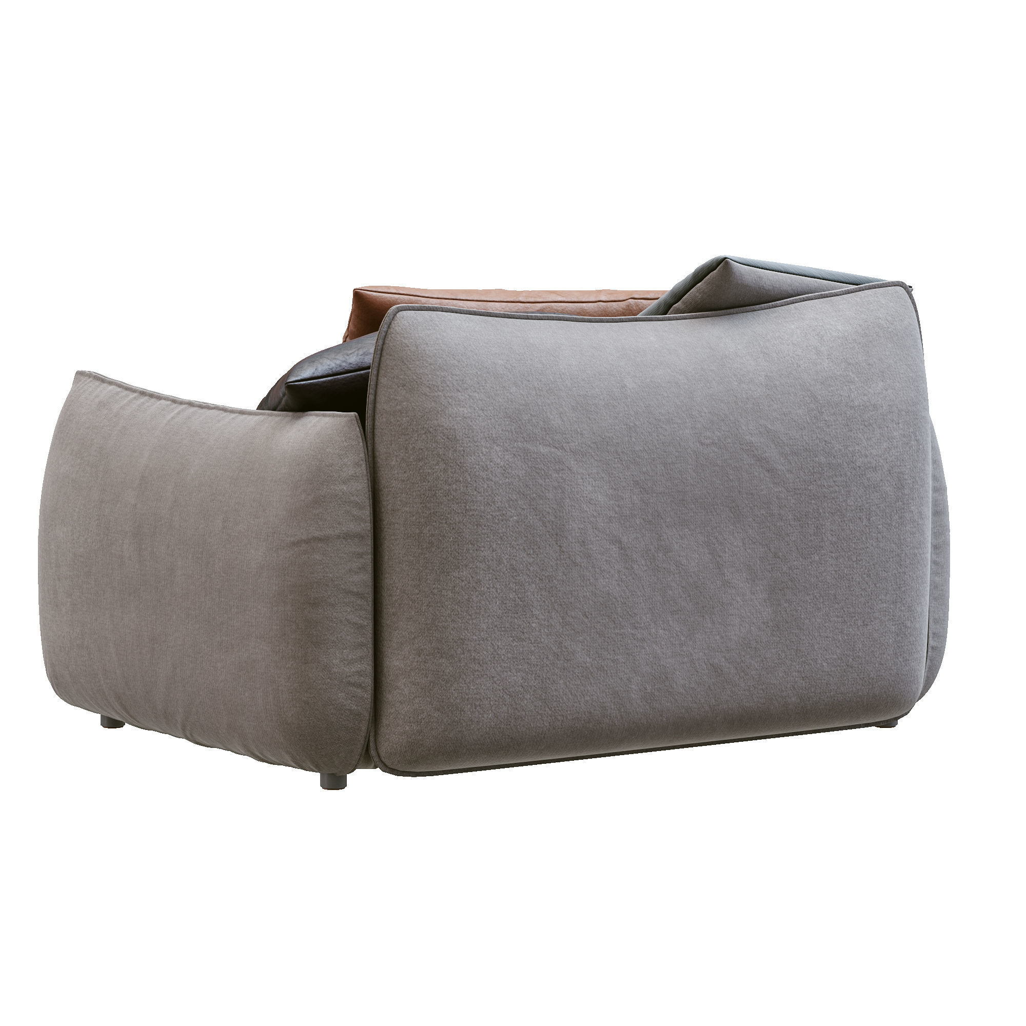 Armchair James  3D model_3