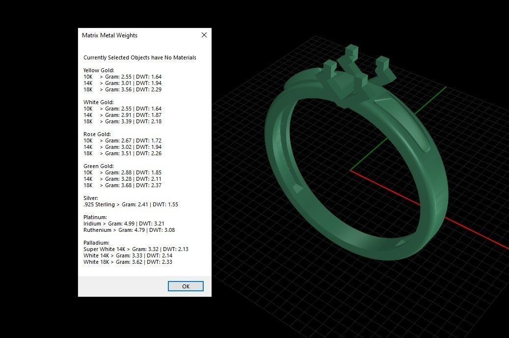 Solitaire women ring  CAD 3dm stl 3D print model_7
