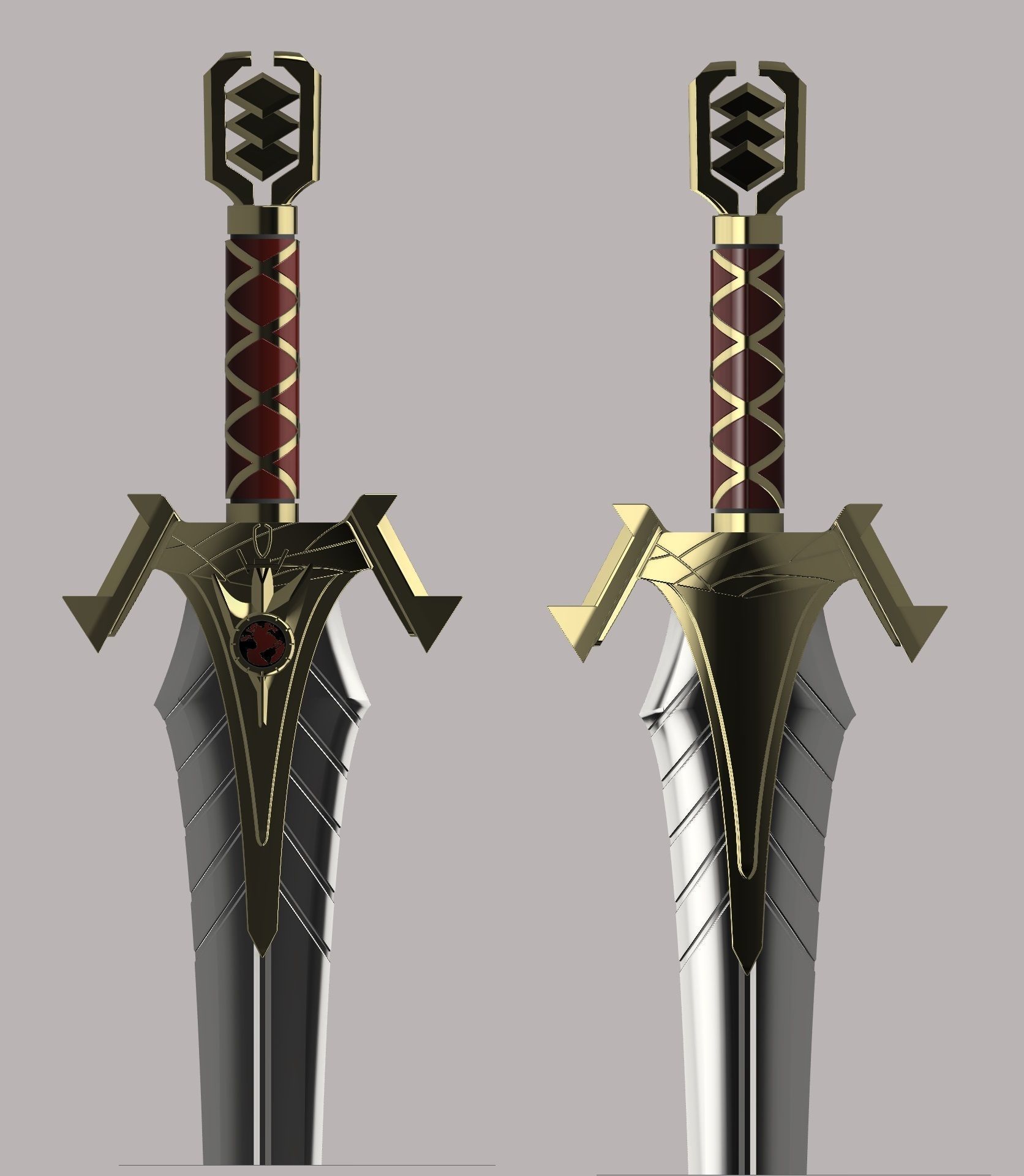 Emperor Sword Discovery 3D print model_4