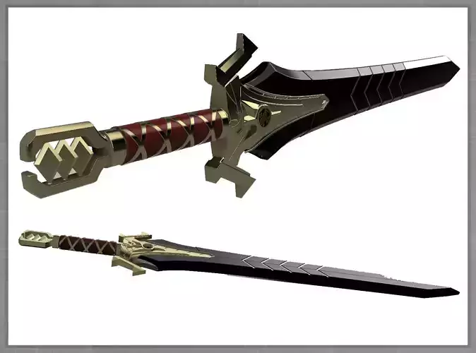 Emperor Sword Discovery 3D print model