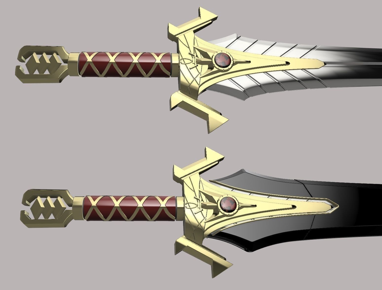 Emperor Sword Discovery 3D print model_2