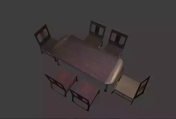 Table and chairs