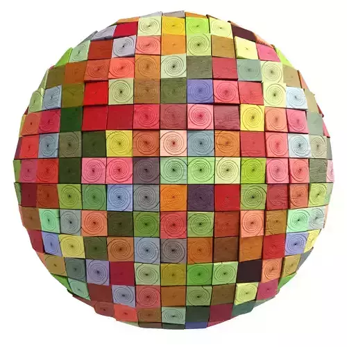 Wooden Wall Decor Material 3- Pbr By Sbsar File