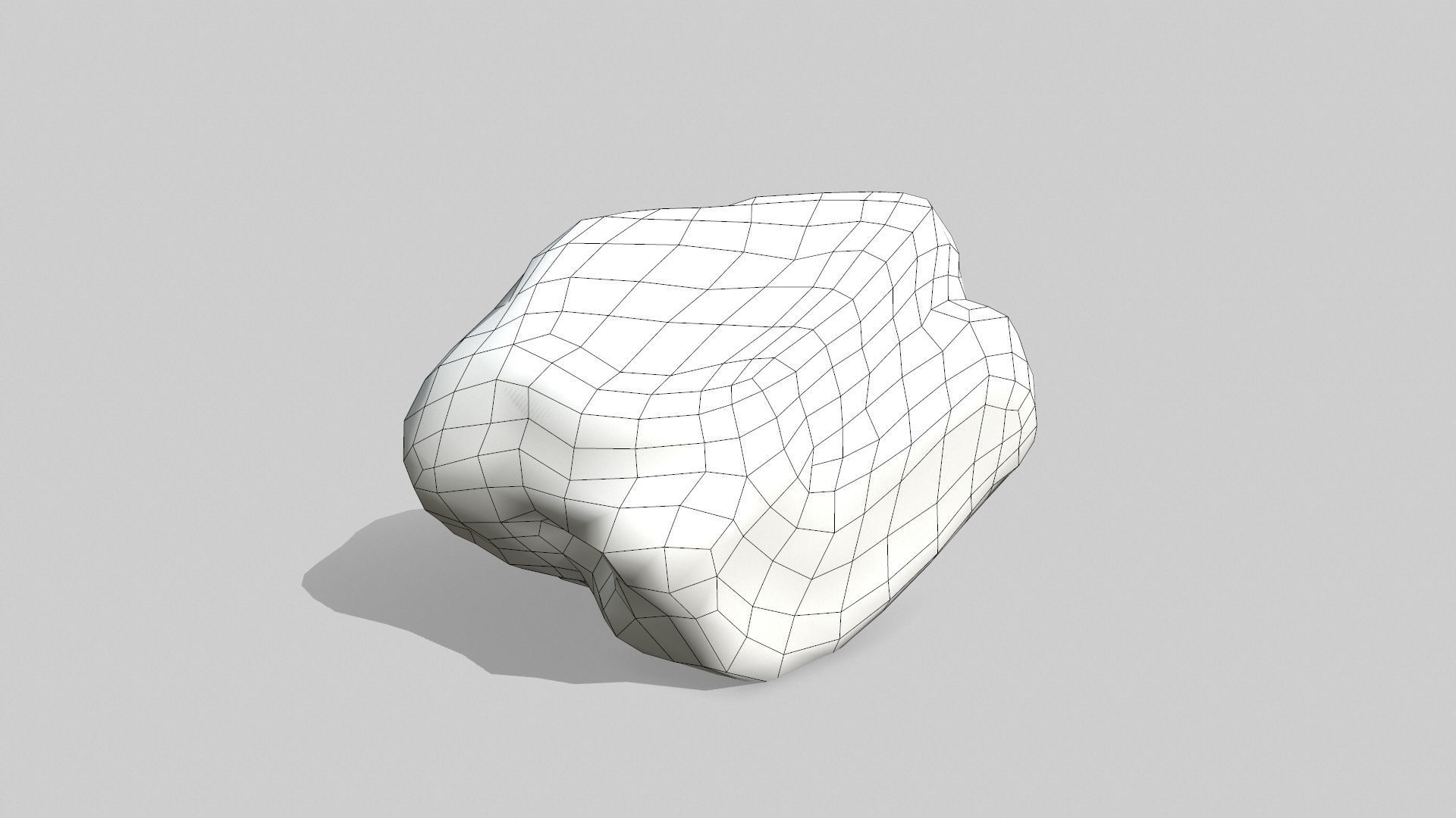 FREE ROCK Free low-poly 3D model_1