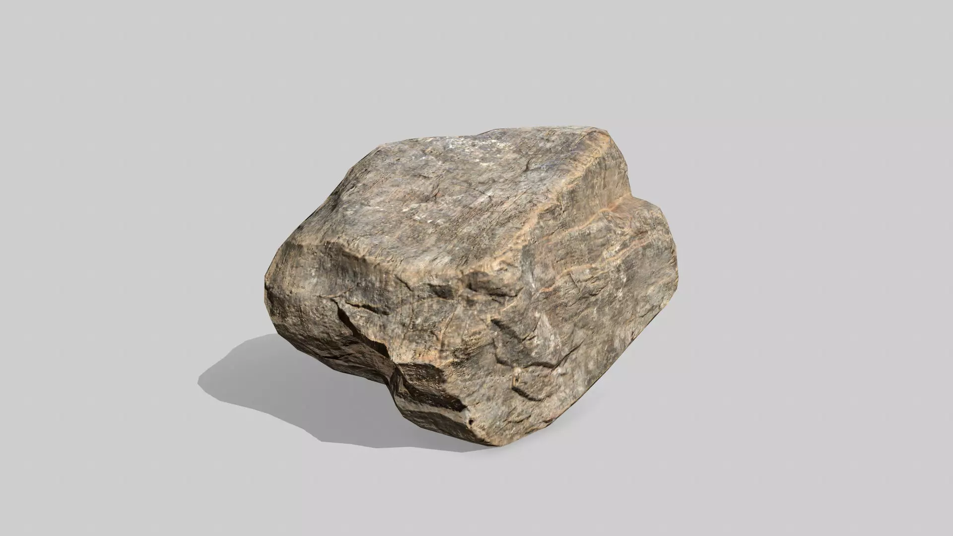 FREE ROCK Free low-poly 3D model_0