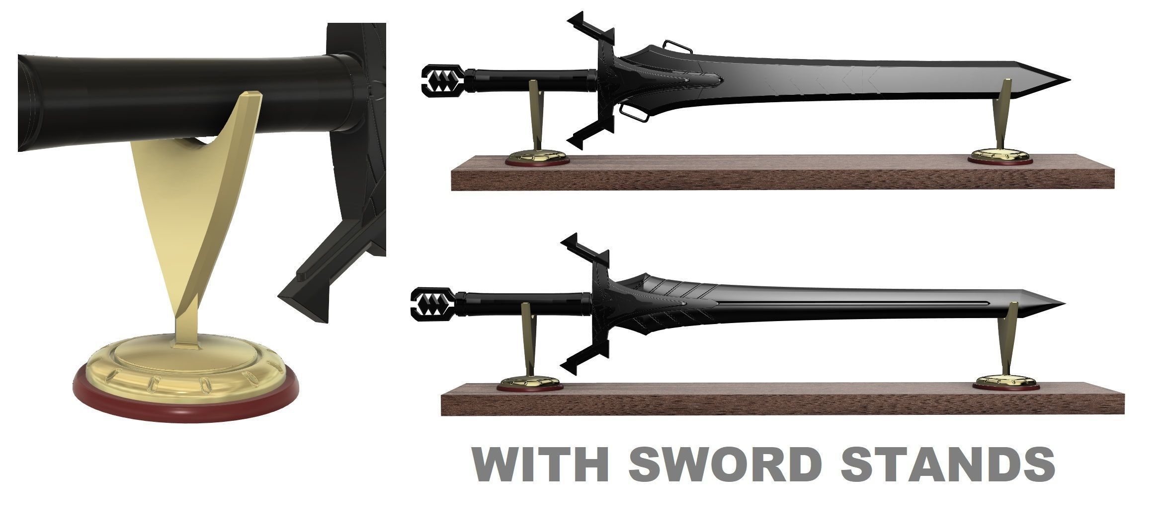Alternative Emperor Sword Hilt 3D print model_7