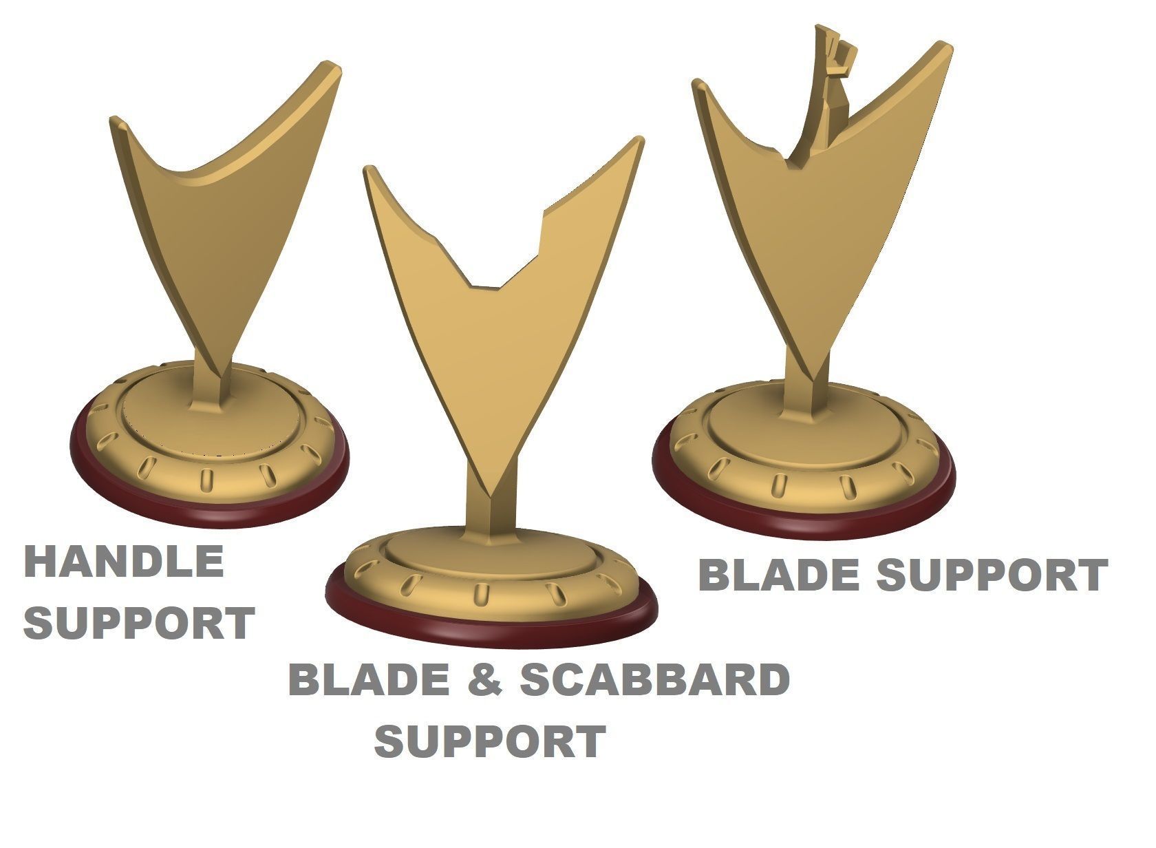 Alternative Emperor Sword Hilt 3D print model_8