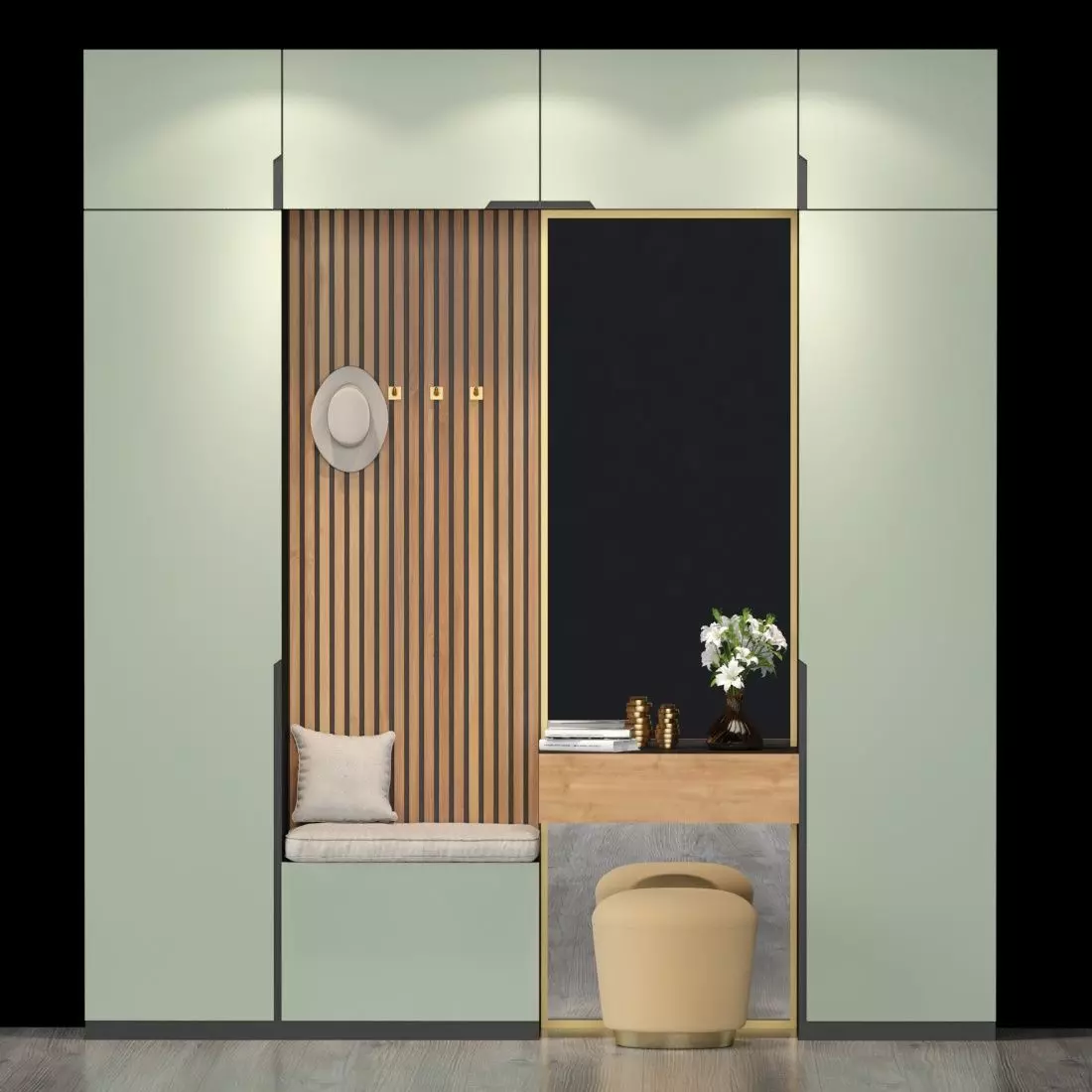 hall furniture 53 3D model