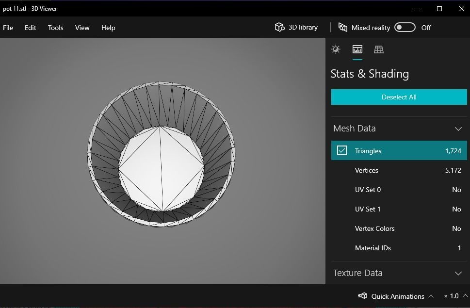 Flower pot planter 11 3D print model_17