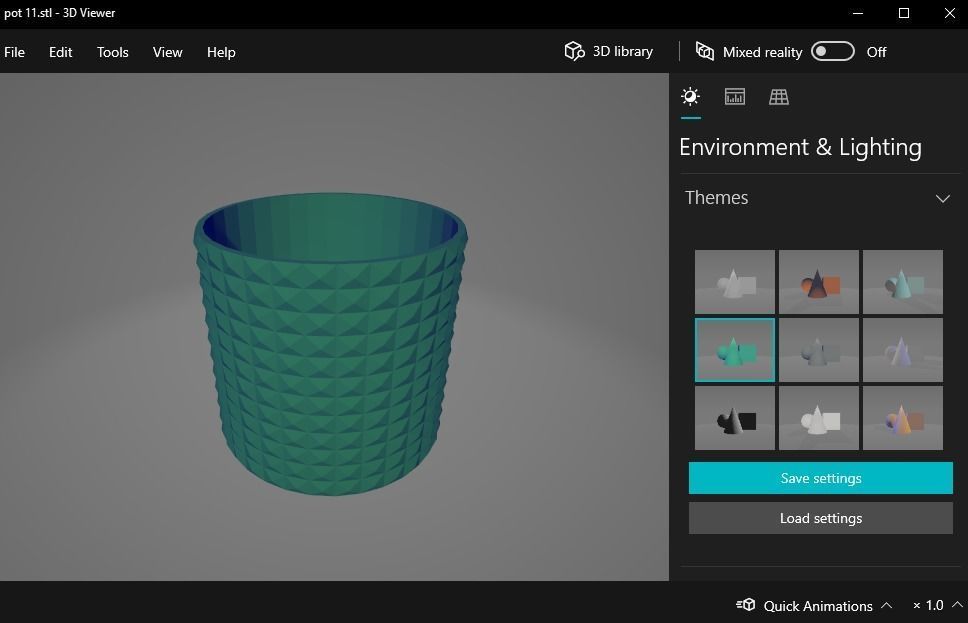 Flower pot planter 11 3D print model_15