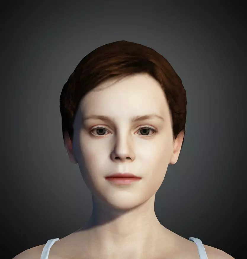 Unity Digital Human HS017 Free 3D model_0