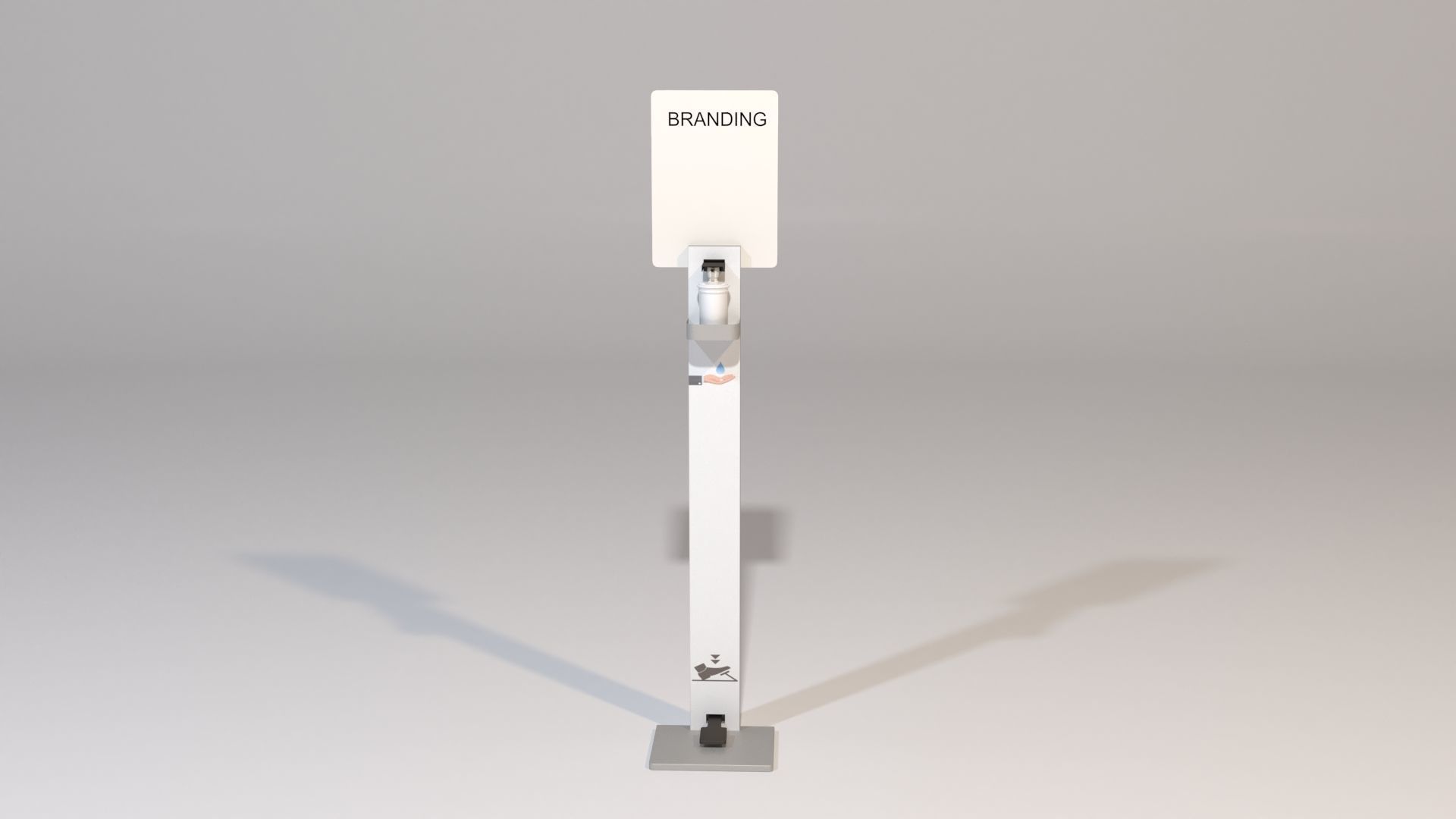 Hand Sanitizer Dispenser 3D model_6