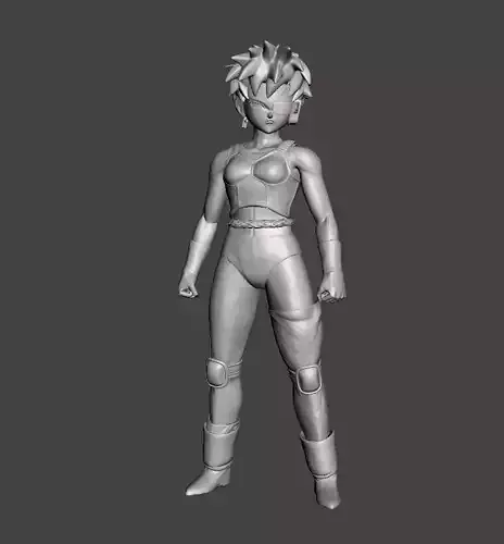 Fasha Dragon Ball 3D Model