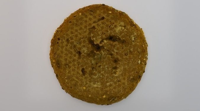 Brown Bread Low-poly 3D model 5